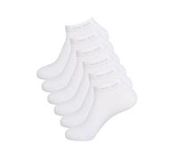 4, 6, 8, 12 Paar Hugo Boss Sneaker Socken Strümpfe Weiß, 43-46, 6 Paar (3x 2er Pack), -100 white