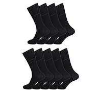HUGO BOSS Herren Socken Strümpfe Business Allround RS SP 50388453 9 Paar, Farbe:Schwarz, Größe:47-50, Artikel:-001 black_A