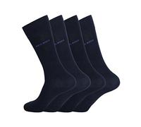 Hugo Boss Herren Socken Strümpfe Business Allround RS Uni 50272214 4 Paar, Farbe:Blau;Sockengröße:47-50;Artikel:-401 dark blue