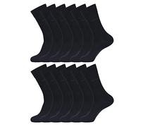 HUGO BOSS Herren Socken Strümpfe Business Marc RS Uni 50388436 12 Paar, Farbe:Blau, Größe:39-42, Artikel:-401 dark blue