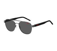 Sonnenbrillen Hugo boss Hg 1196/s col. r80/ir Herren Pilot Gunmetal