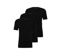 BOSS Herren T-Shirt Vn 3p Co T-Shirt, New-Black, XS