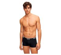 HUGO BOSS Herren Trunk 3p Co/EL Boxershorts, New - Black1, S