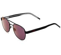 Hugo by Hugo Boss Runde Herren Matt Schwarz Rot Spiegel HG 1196/S Einheitsgröße