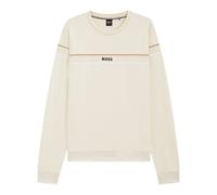 Hugo Boss - "Iconic" Sweatshirt für Herren, Rundhalsausschnitt (Weiß) M