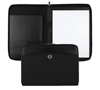 Hugo Boss Konferenzmappe Contour Black Poleurethan/Polyester, Größe: ca. 32,7cm x 23,5cm x 2,4cm, HTA005A