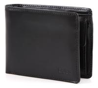 Boss Leder Geldbörsen Herren 4 Extra Starken Clips uni, Schwarz