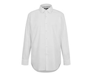 Hugo Boss - "P Hank" Hemd für Herren, Kentkragen, Oxford-Stil, Langärmlig (Weiß) 37 Zoll