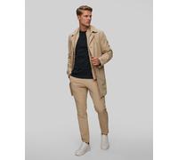 BOSS Ideal fürs Reisen: elastischer Regular-Fit Mantel mit herausnehmbarer Innenweste - Style P-Jared-3in1-251F, 50535379 Hellbeige 50