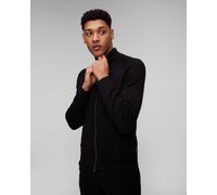 Hugo Boss Perrone Herrenpullover Mit Wolle In Schwarz 50506044-1 Schwarz XXL