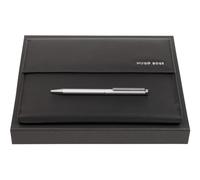 HUGO BOSS Pinstripe Writing Set M Black