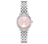 BOSS Uhr mit rosa Zifferblatt und Gliederarmband - Style LUCIA, 58565058 Silberfarben ONESI