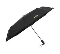 HUGO BOSS Double B Pocket Umbrella Black & Gold