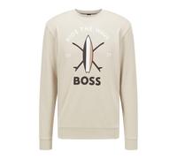 Hugo Boss - "Savin" Sweatshirt für Herren (Beige) 2XL