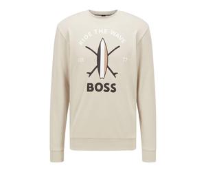 Hugo Boss - "Savin" Sweatshirt für Herren (Beige) 2XL