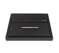 HUGO BOSS Pinstripe Writing Set L Black