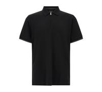 BOSS Regular-Fit Poloshirt mit Zip - Style C-Pei 90, 50564941 Schwarz S