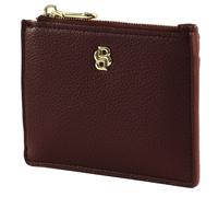 HUGO BOSS Signature Lady Card Holder Burgundy