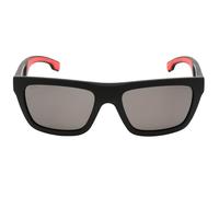 Hugo Boss - Sonnenbrille mit polarisierten Gläsern in Mattschwarz und Grau Einheitsgröße