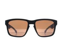 Hugo Boss Square Herren Matt Schwarz Braun Polarisiert BOSS 1497/S Einheitsgröße