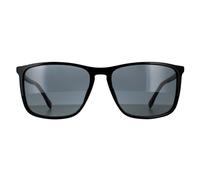 Hugo Boss Square Mens Schwarz Gold Grau Sonnenbrille Einheitsgröße
