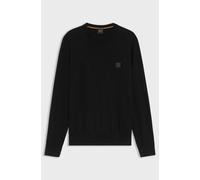 Hugo Boss Strickpullover aus Baumwolle und Kaschmir mit Logo-Label Herren L