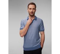 Hugo Boss Tempio Gestricktes Poloshirt Für Herren In Blau 50511775-459 Blau XL