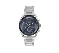 BOSS Chronograph mit Gliederarmband und blauem Zifferblatt - Style TOP, 58129460 Silber ONESI