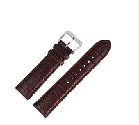 HUGO BOSS Uhrenarmband 22mm Leder Braun Kroko - 659302196