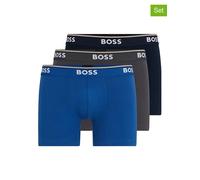 Hugo Boss Underwear 3er-Set: Boxershorts in Blau - Größe XXL | Herren Waesche