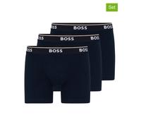 Hugo Boss Underwear 3er-Set: Boxershorts in Dunkelblau - Größe XXL | Herren Waesche