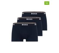 Hugo Boss Underwear 3er-Set: Boxershorts in Dunkelblau - Größe XXL | Herren Waesche