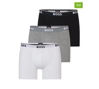 Hugo Boss Underwear 3er-Set: Boxershorts in Schwarz - Größe L | Herren Waesche