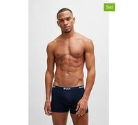 Hugo Boss Herren Boxershorts 3er-Pack Baumwolle/Elasthan Schwarz Größe S