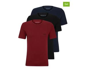 Hugo Boss Underwear 3er-Set: Shirts in Rot - Größe S | Herren Plussize