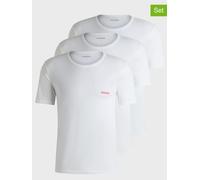 Hugo Boss Underwear 3er-Set: Shirts in Weiß - Größe XL | Herren Plussize