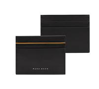 Hugo Boss Unisex Gear Reisezubehör-Kartenhüllen für Reisende, Schwarz/Gelb
