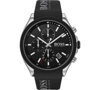 Hugo Boss Velocity Herren Uhr Chronograph schwarzes Band 1513716
