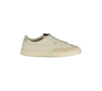 Hugo Boss Weiße Herren Sneaker aus Leder EU40/US7 Beige