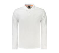 Hugo Boss Weißes Baumwoll Herren Polo S Weiß