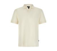Hugo Boss Weißes Baumwoll-Poloshirt M Weiß