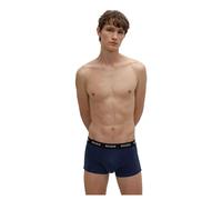 Hugo - Boxershorts für Herren, Baumwollmischung (3er-Pack) (Marine) XS