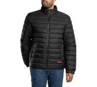 HUGO Steppjacke Herren Stehkragen Mikrofaser schwarz, M