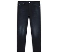 HUGO Tapered-Fit Jeans aus blauschwarzem Stretch-Denim - Style Brody, 50541586 Dunkelblau 32/32