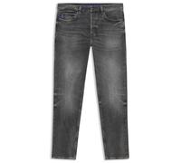 HUGO Dunkelgraue Tapered-Fit Jeans aus Stretch-Denim - Style Brody, 50529181 Grau 32/32