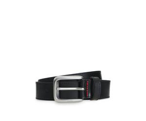 HUGO Business-Ledergürtel mit Logo-Gravur auf der Schließe - Style GO-Belt_Sz30, 50572842 Schwarz 115