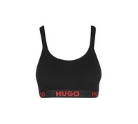 HUGO Bustier SPORTY LOGO black schwarz | S