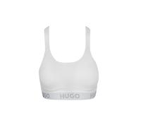 HUGO Bustier SPORTY LOGO white weiss | XL