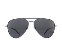 Hugo by Hugo Boss Aviator Mens Dark Ruthenium Grau Sonnenbrille Einheitsgröße