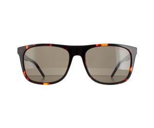 Hugo by Hugo Boss Rectangle Herren Havanna Grau Braun HG 1194/S Einheitsgröße